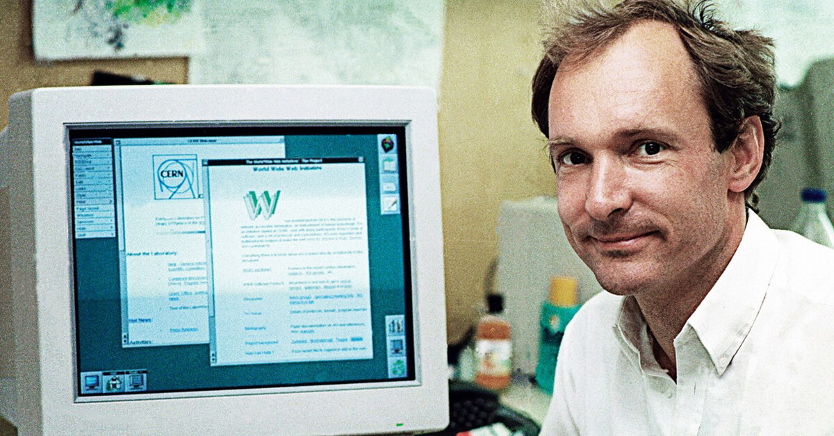 Timothy John Berners-Lee inventore di Internet