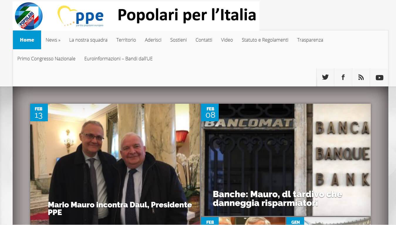 sito dei popolari per l italia