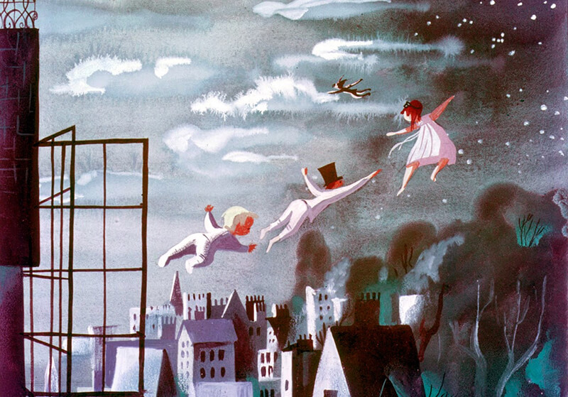 Mary Blair illustrazione disegno peter pan