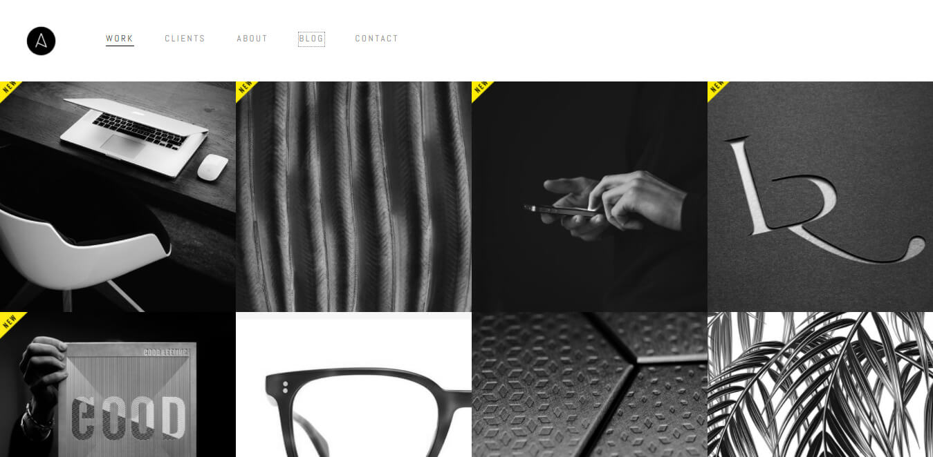dark web design esempi recenti