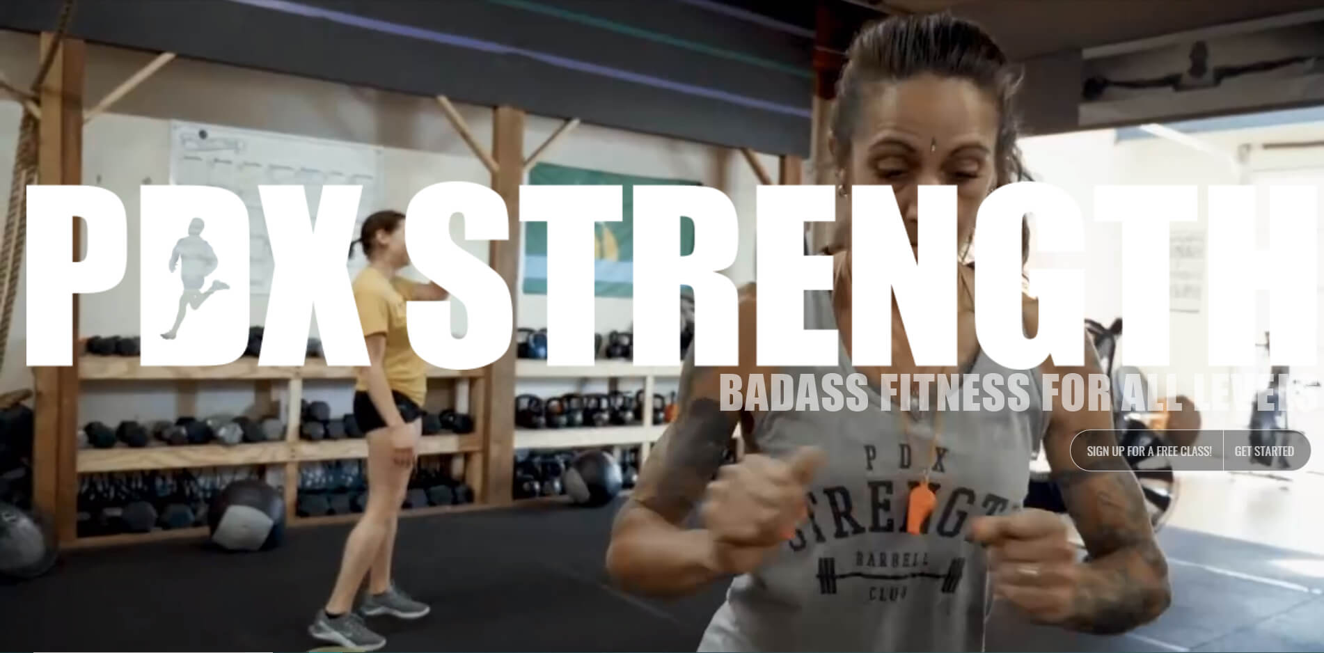 esempio di sito web palestra bodybuilding