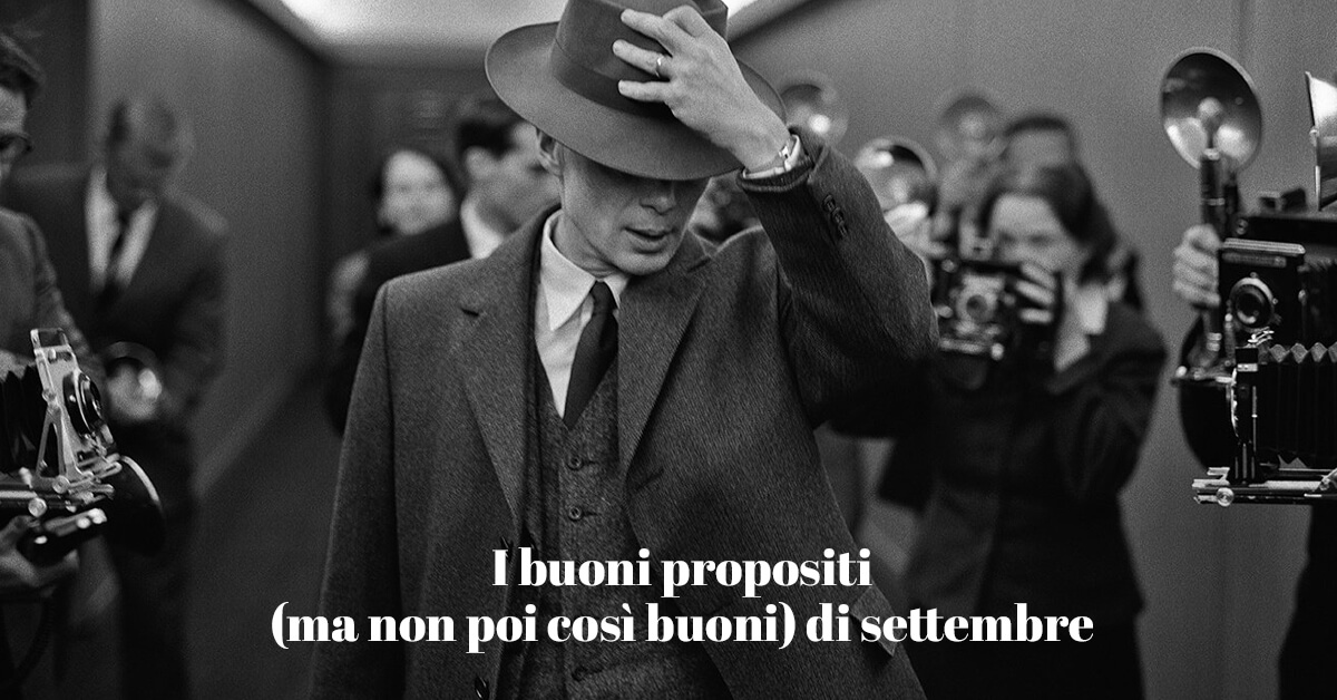 i buoni propositi di settembre
