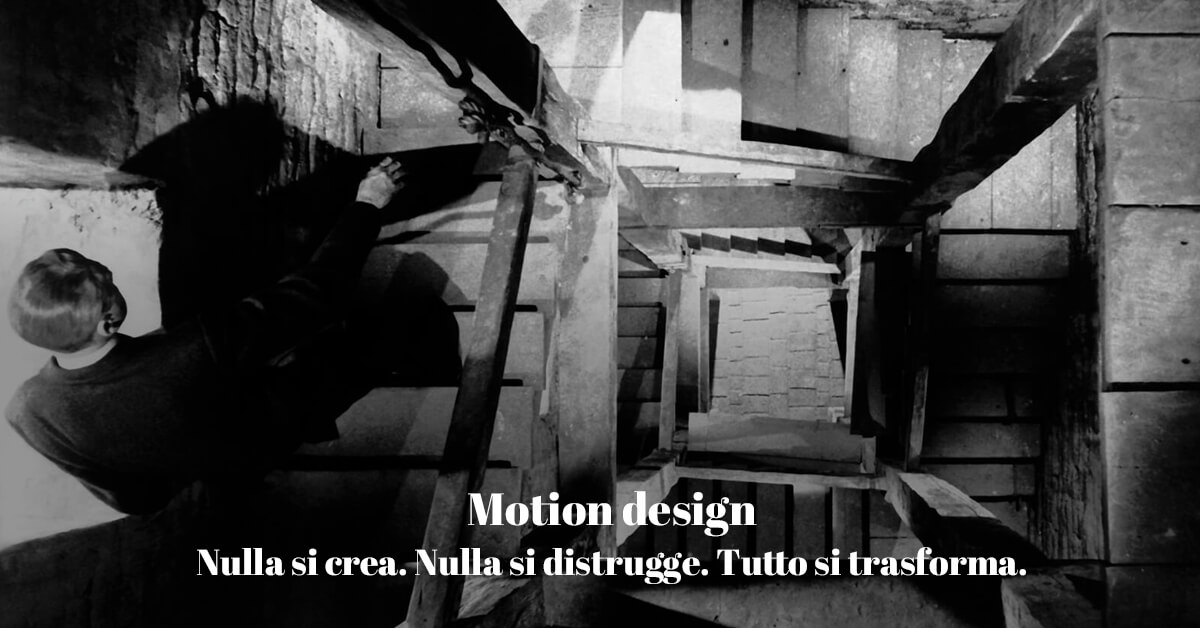 motion design, storia e origini