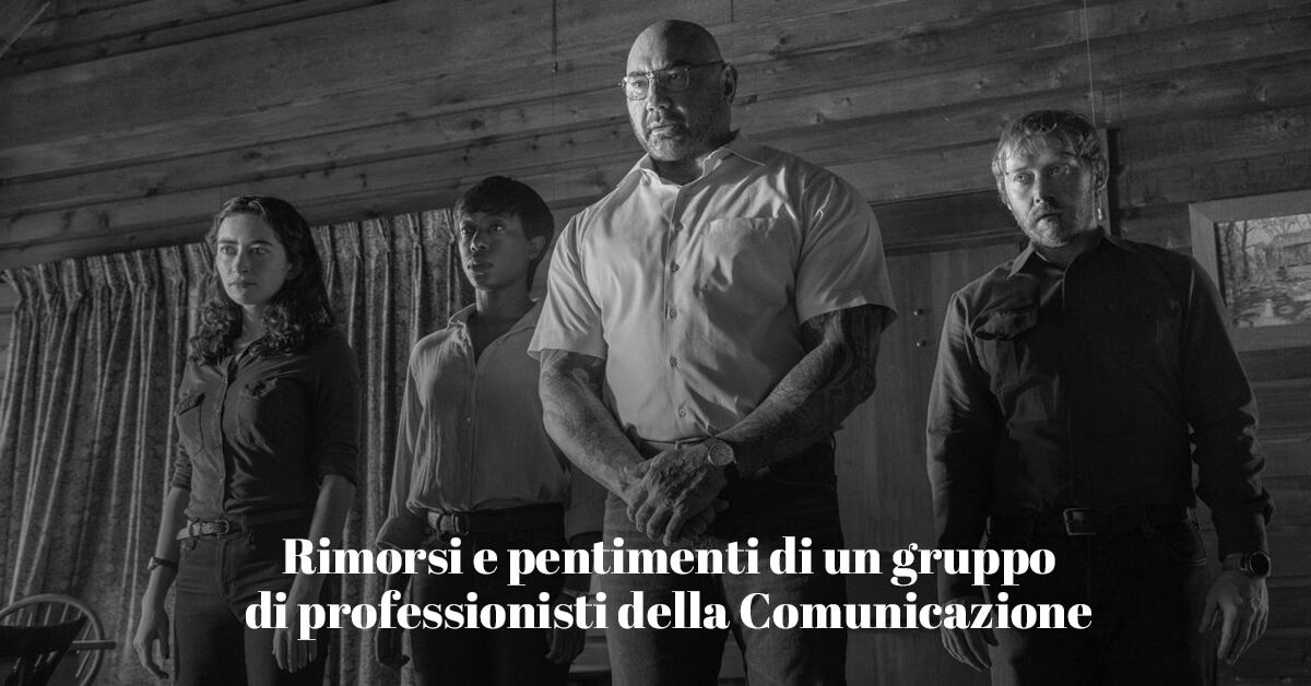 Rimorsi e pentimenti di un gruppo di professionisti della Comunicazione
