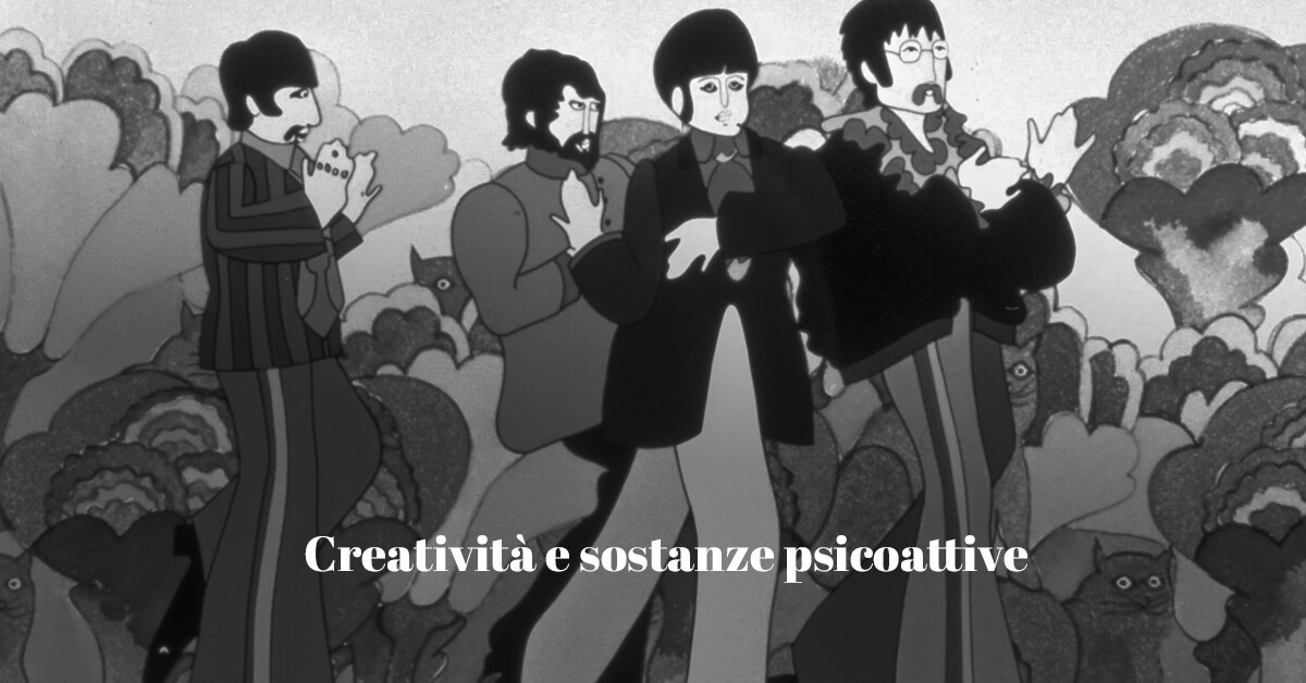 creatività e sostanze psicoattive, le droghe ci rendono più creativi?