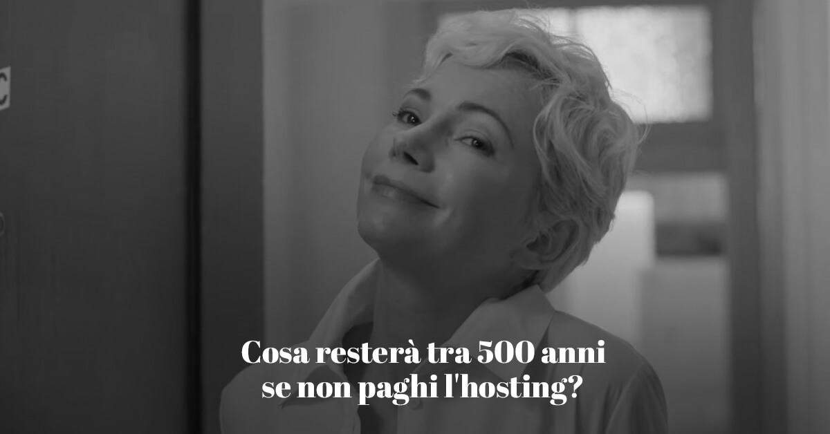 la morte biologica dei siti web